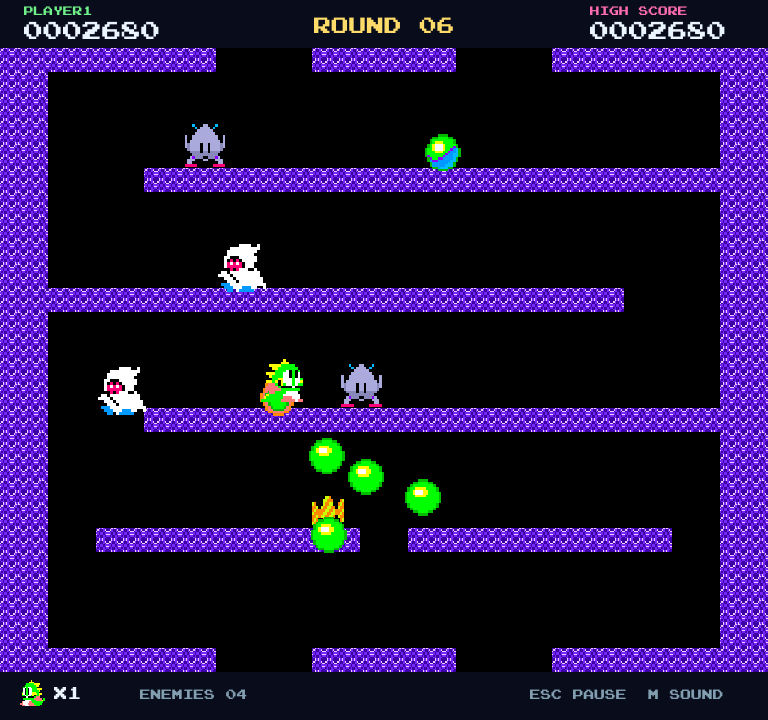 Capture d’écran de Go Bubble Bobble